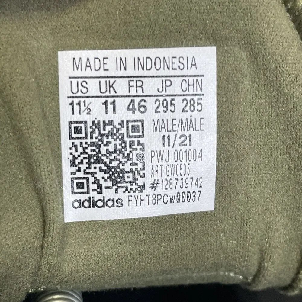 Adidas Originals Retropy F2 Green Shoes - Picture 9 of 9